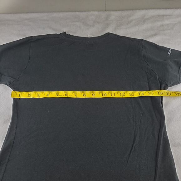 Upper Playground Shirt Womens Small Black Cassette Tape Short Sleeve 100% Cotton - Picture 3 of 8